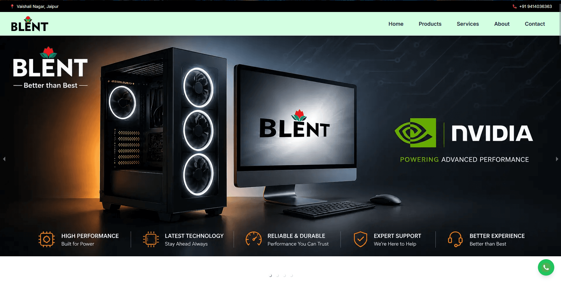 BL Enterprises website